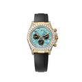 Daytona Ice Blue Dial – Luxury Gold Diamond Edition | 40mm Automatic Chronograph | ZR Premium Quality