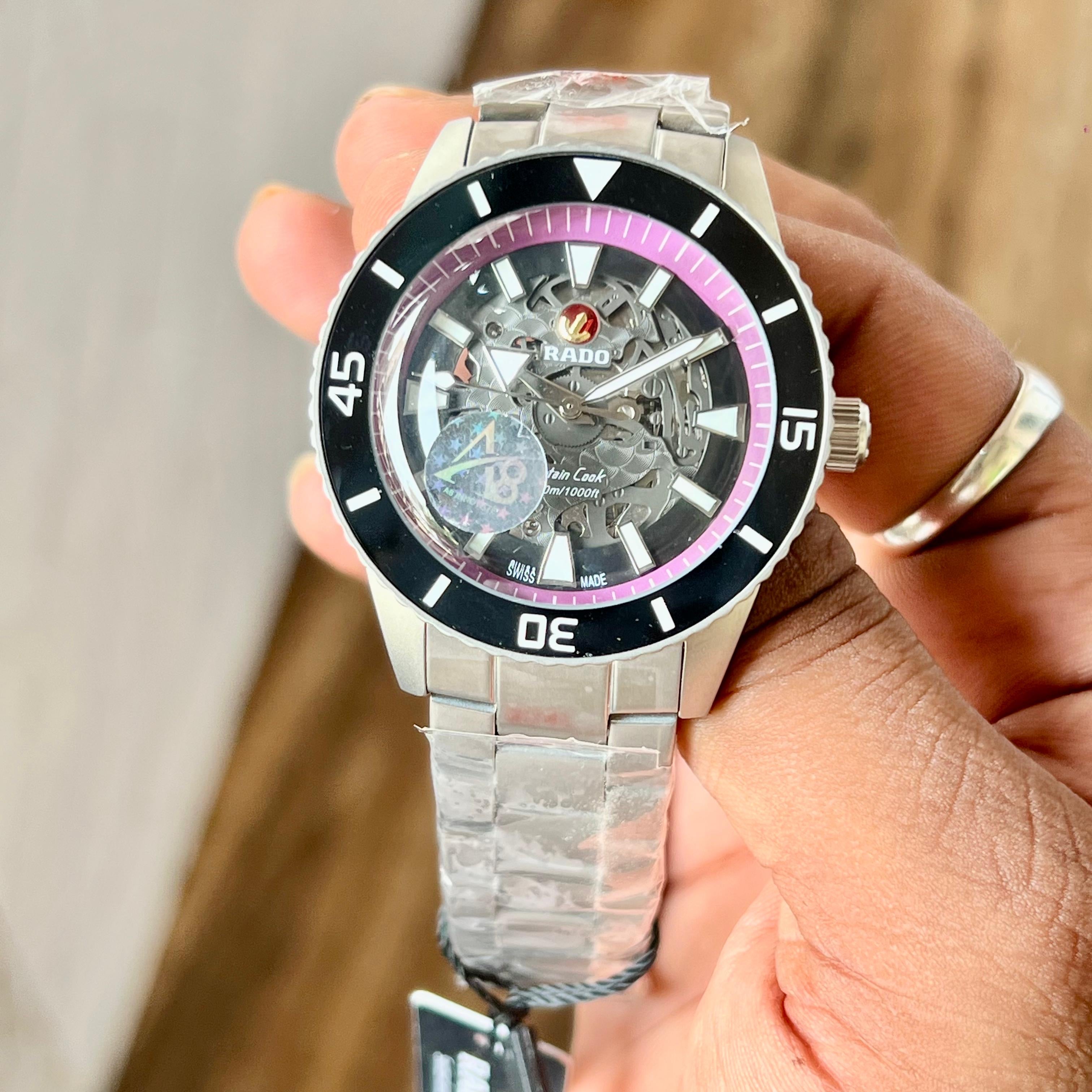 IMP Captain Cook – Premium Matte Grey Automatic Watch for Men