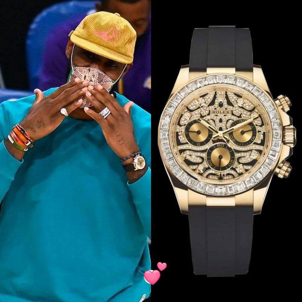 Daytona “Eye of the Tiger” 116588TBR – Iconic Luxury Watch Worn by Hardik Pandya