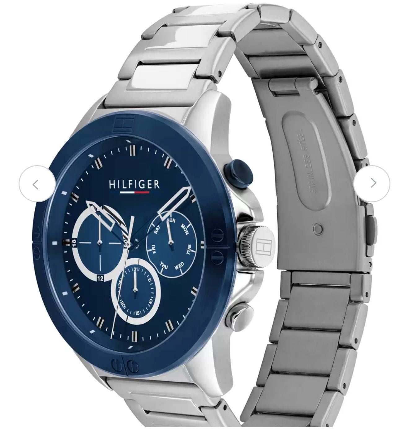 Men’s Premium Chronograph Watch – Blue Dial | Original Quality