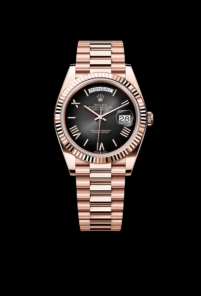 Day-Date 40 Everose Slate Ombre