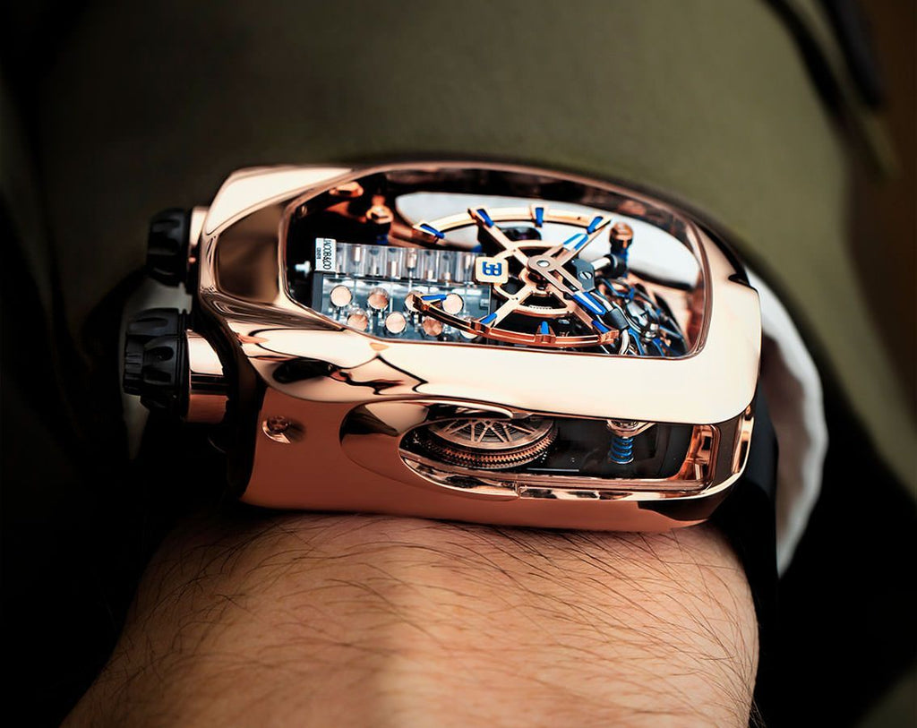 Chiron Tourbillon Rose Gold | Luxury Engine-Inspired Timepiece
