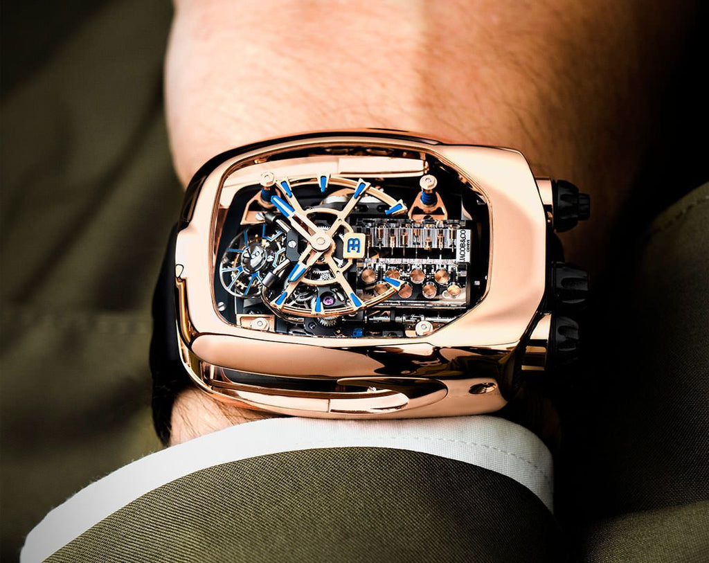 Chiron Tourbillon Rose Gold | Luxury Engine-Inspired Timepiece