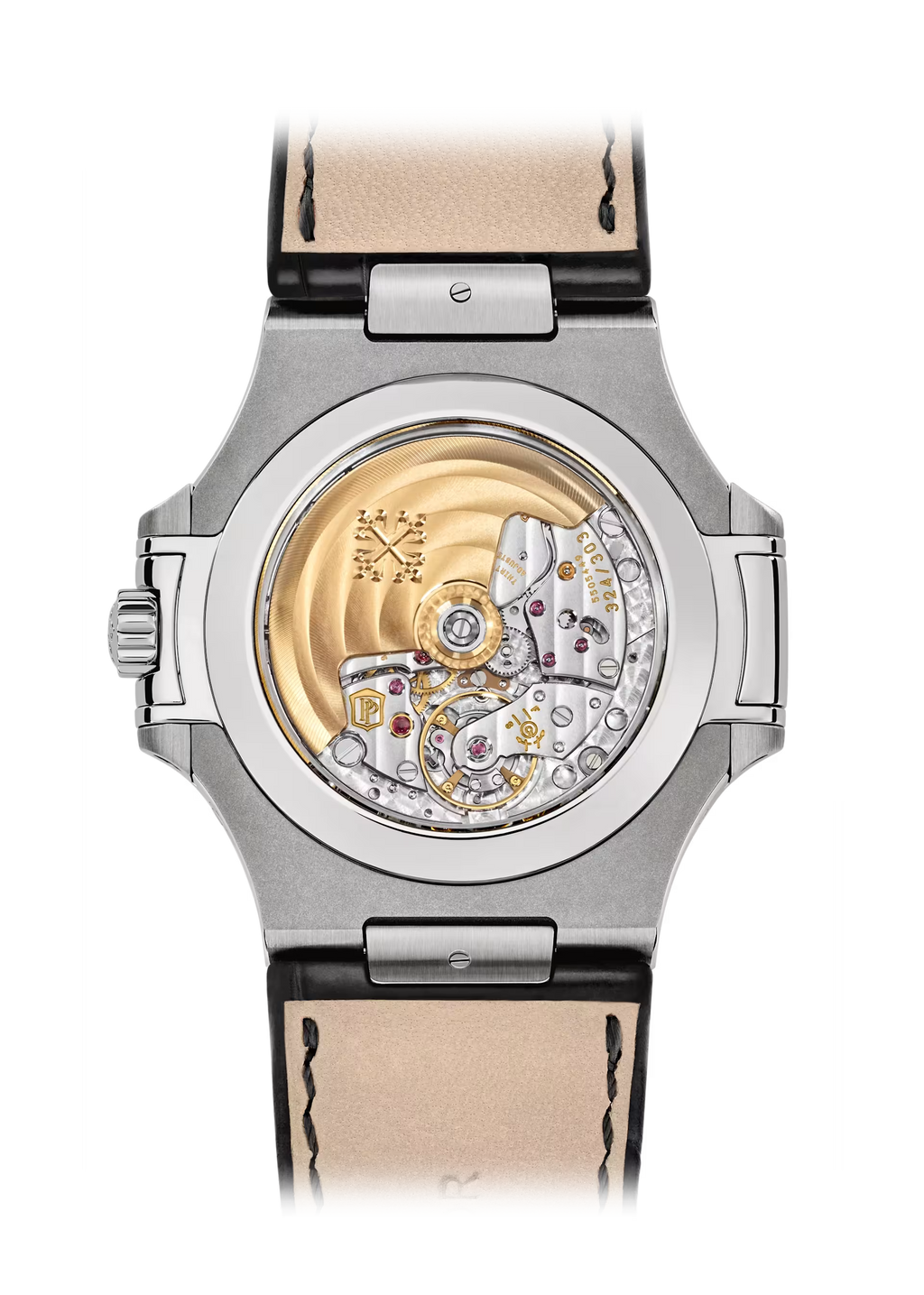 Annual Calendar Sport Watch for Men – Nautilus-Inspired Luxury Steel Timepiece