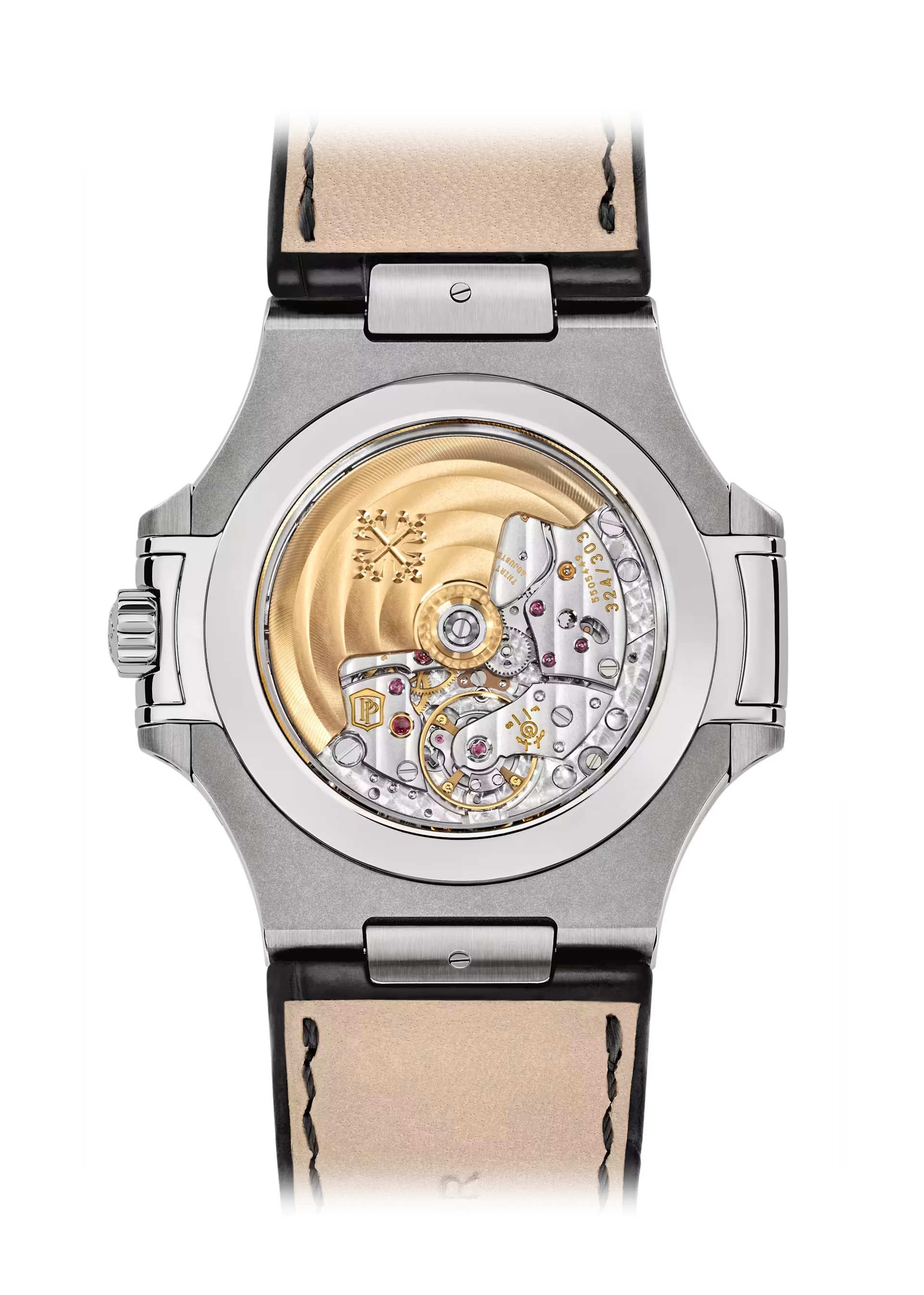 Annual Calendar Sport Watch for Men – Nautilus-Inspired Luxury Steel Timepiece