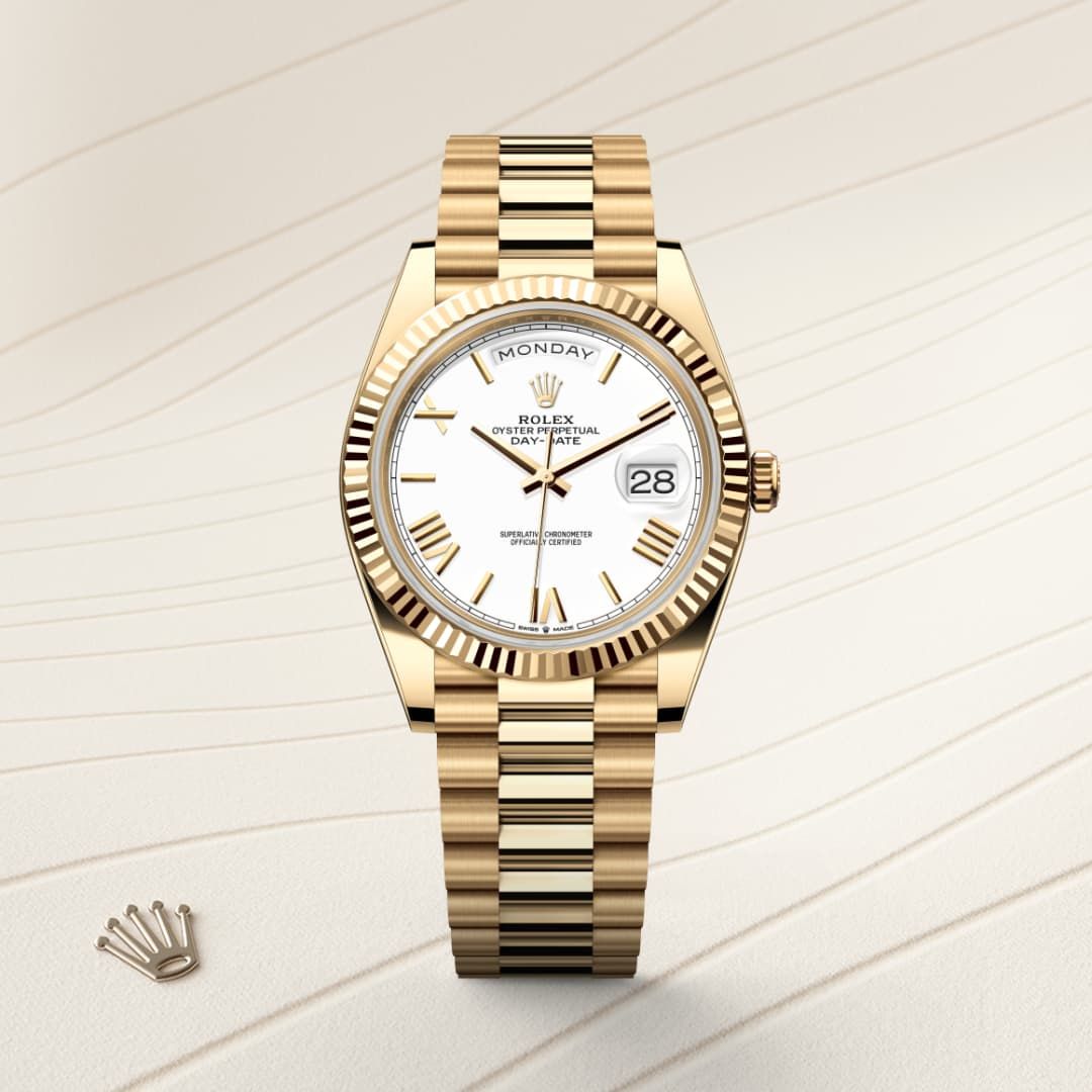 Luxury Day-Date 40MM for Men – Full Yellow Gold Edition